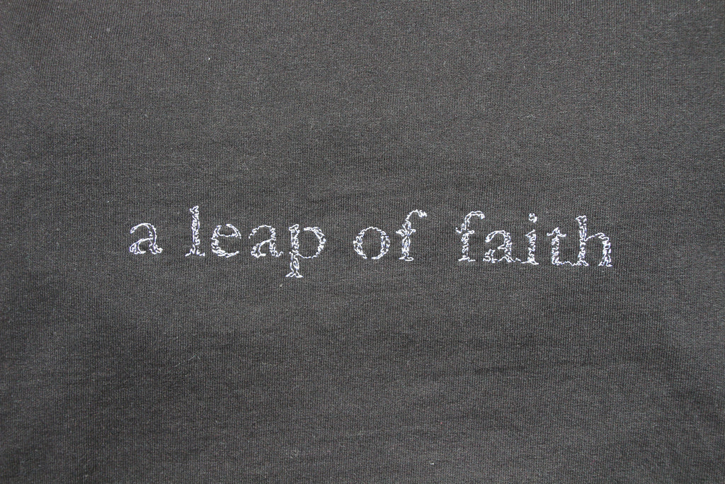 A LEAP OF FAITH
