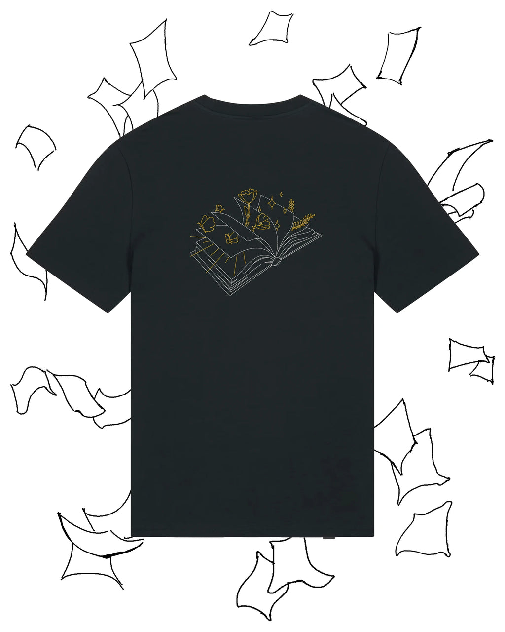 'FANTASY' TEE IN BLACK