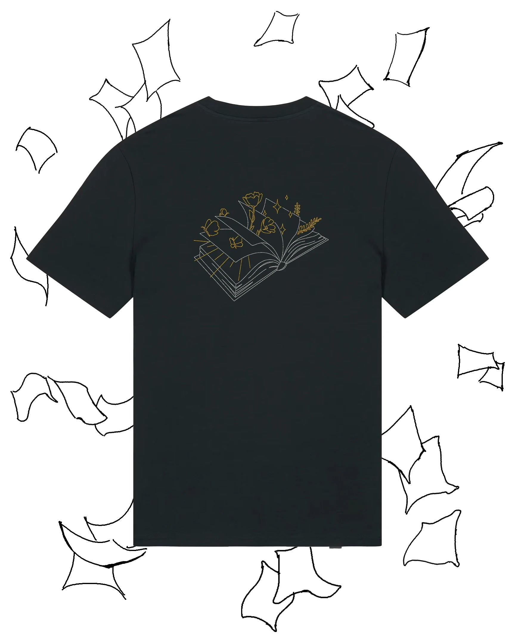 'FANTASY' TEE IN BLACK