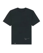 'VELOCIRAPTOR' HEAVYWEIGHT TEE IN BLACK