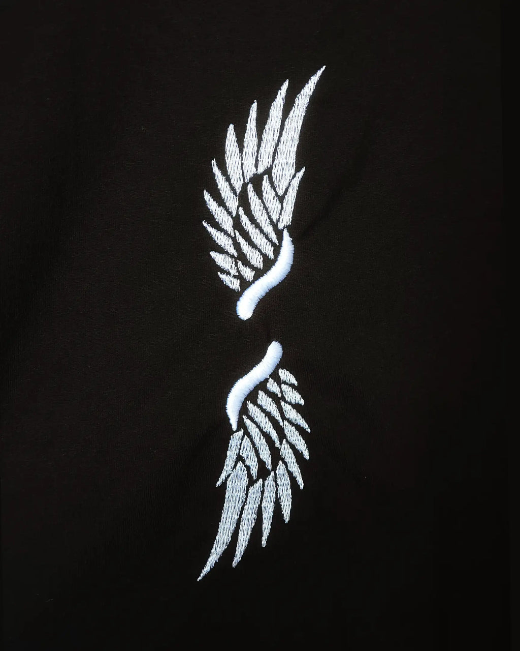 'A LEAP OF FAITH' HEAVYWEIGHT TEE IN BLACK